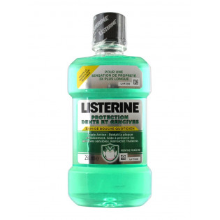 LISTERINE BAIN DE BOUCHE PROTECTION DENTS ET GENCIVES 250ML