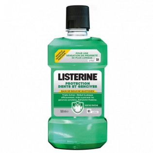 LISTERINE BAIN DE BOUCHE PROTECTION DENTS ET GENCIVES 250ML