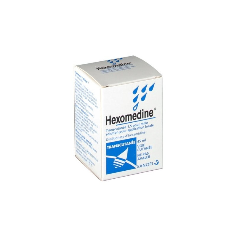 HEXOMEDINE 1.5 % TRANSCUTANEE 45 ML 