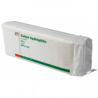 COTON HYDROPHILE EN ACCORDEON 100G LOHMANN 