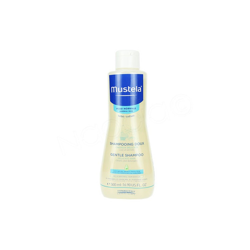 Mustela Bébé Gentle Shampoo. Bottle of 200ML