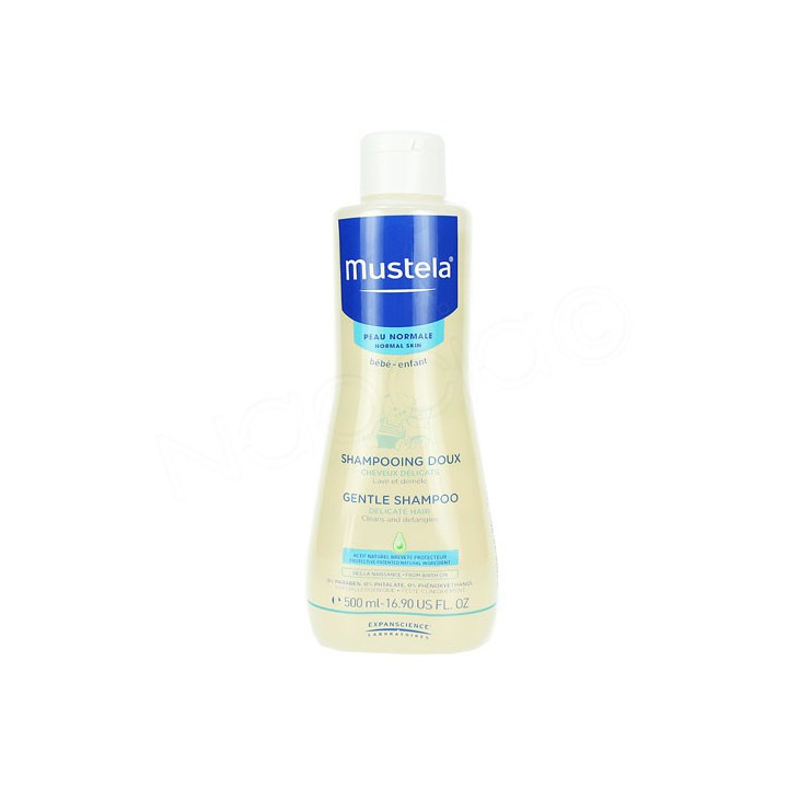 Mustela Bébé Shampooing Doux. Flacon de 200ML