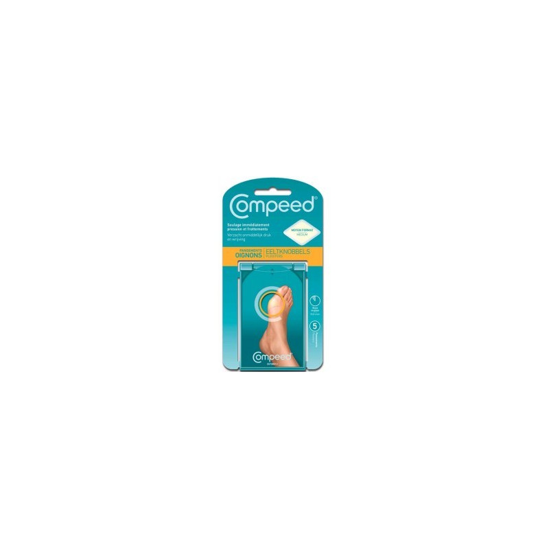 COMPEED BUNION BANDAGES MEDIUM SIZE X5