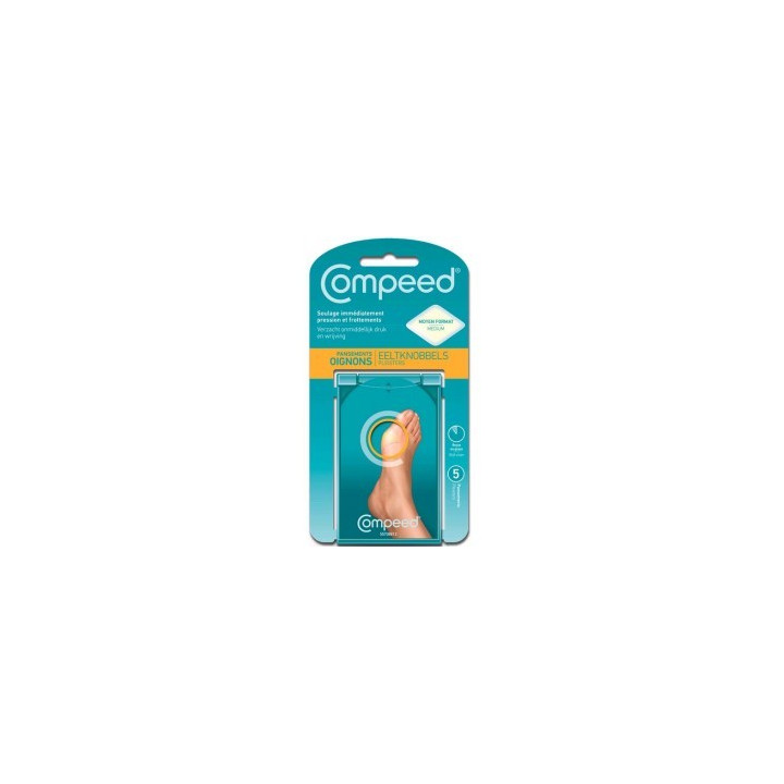 COMPEED PANSEMENTS OIGNONS MOYEN FORMAT X5