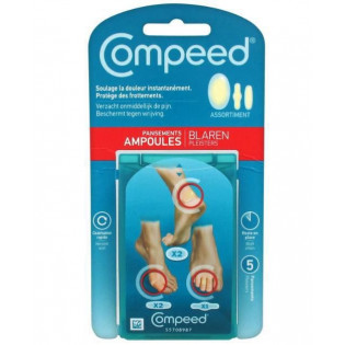 COMPEED BUNION BANDAGES MEDIUM SIZE X5