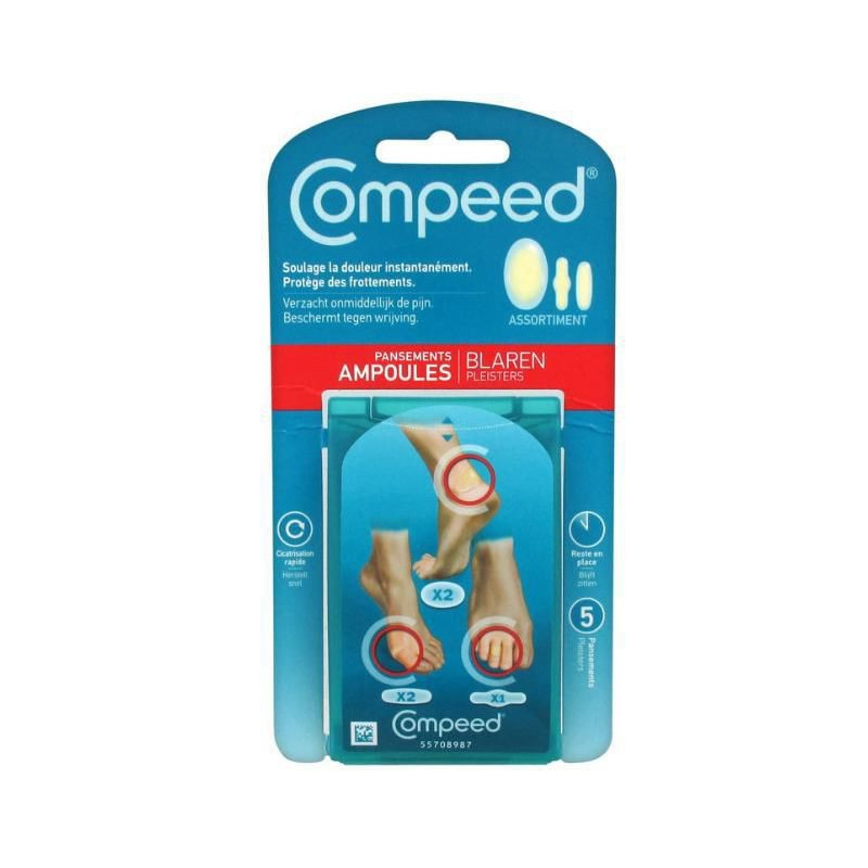 COMPEED BUNION BANDAGES MEDIUM SIZE X5