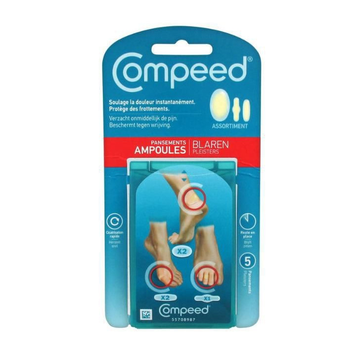 COMPEED PANSEMENTS OIGNONS MOYEN FORMAT X5