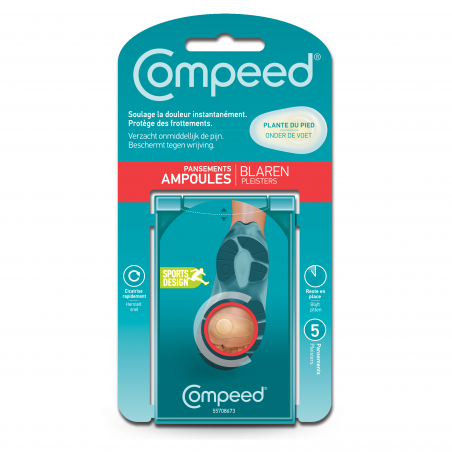 COMPEED BUNION BANDAGES MEDIUM SIZE X5