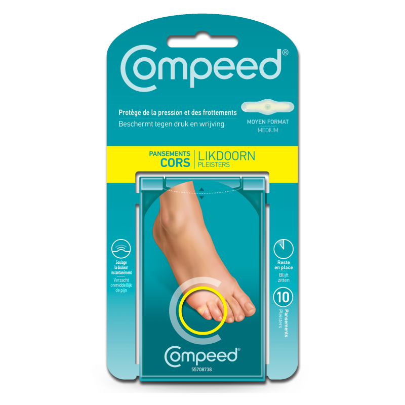 COMPEED BUNION BANDAGES MEDIUM SIZE X5