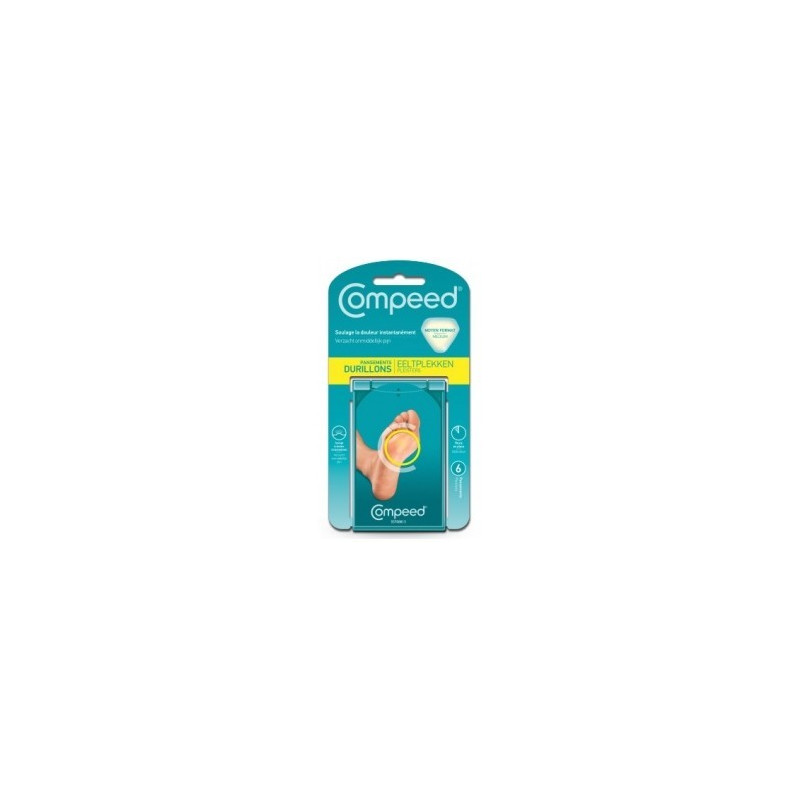 Disconnection You're welcome Spacious COMPEED CALLUS BANDAGES MEDIUM X6