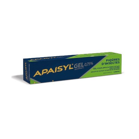 APAISYL GEL 0.75% PIQURES D'INSECTES 30G