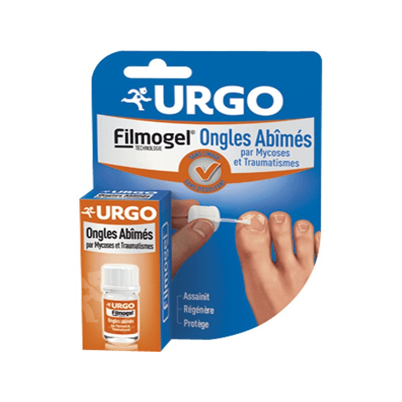 Urgo Ongles abîmés par mycoses et traumatismes. Flacon 3.3ML Urgo Ongles abîmés par mycoses et traumatismes. Flacon 3.3ML