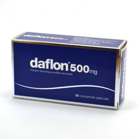 Daflon 500mg 60 comprimés