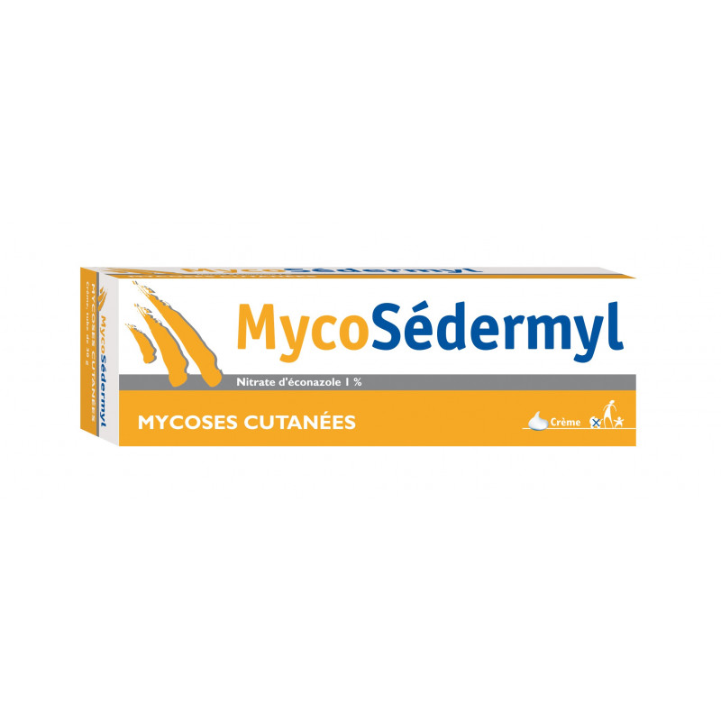 Mycosédermyl crème mycoses cutanées tube 30g