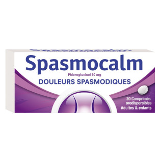 Spasmocalm 80mg 20 orodispersible tablets