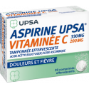 Aspirine Upsa Vitamine C - 20 comprimés effervescents