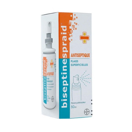 Biseptinespraid skin application solution 50ml