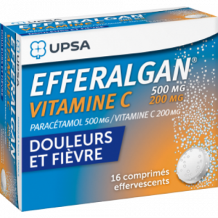 Efferalgan Vitamine C 16 comprimés effervescents