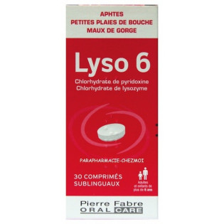 Lyso 6 30 sublingual tablets