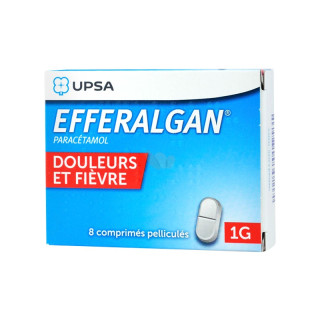 Efferalgantab 1G 8 comprimés pelliculés