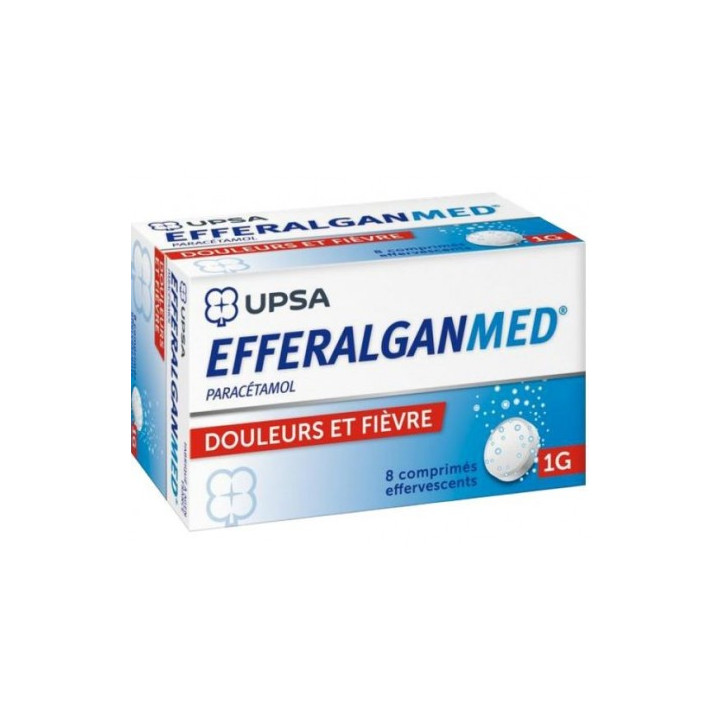 Efferalgan 1gr UPSA box of 8cps