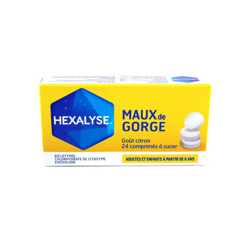 Hexalyse 24 sucking tablets
