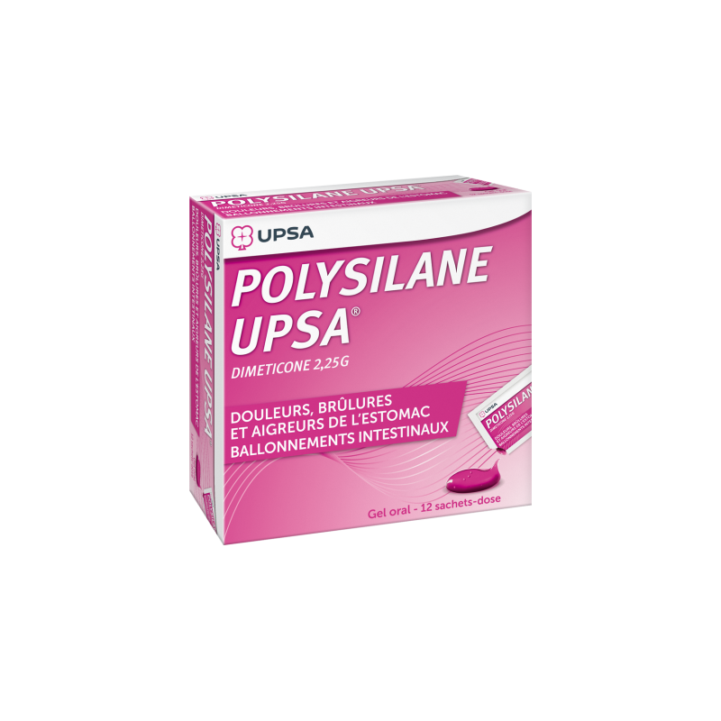 Polysilane UPSA oral gel 12 sachets/dose