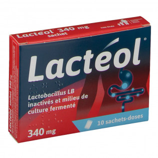 Lacteol 340mg 10 sachets poudre