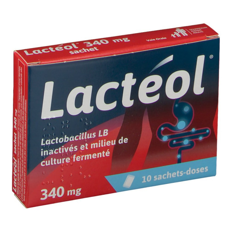 Lacteol 340mg 10 sachets powder