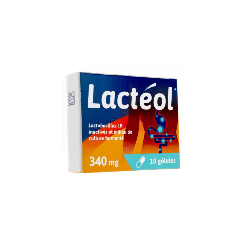 Lacteol 340mg 10 gélules