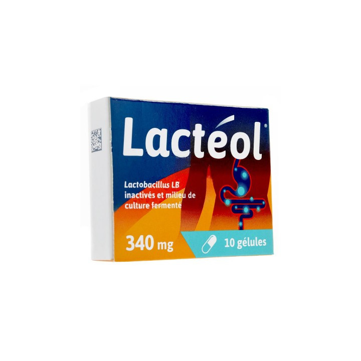Lacteol 340mg 10 capsules