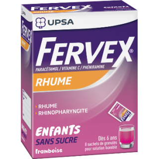 Fervex Enfant 3g 8 sachets poudre