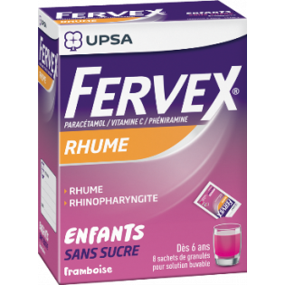 Fervex Enfant 3g 8 sachets poudre