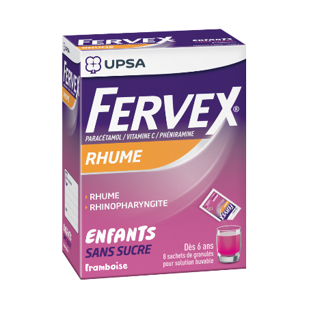 Fervex Enfant 3g 8 sachets poudre