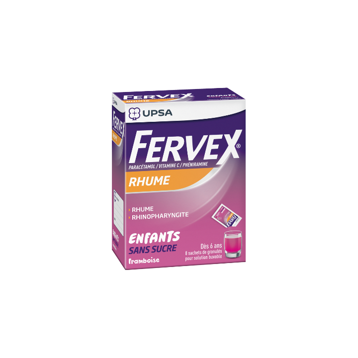 Fervex Enfant 3g 8 sachets poudre