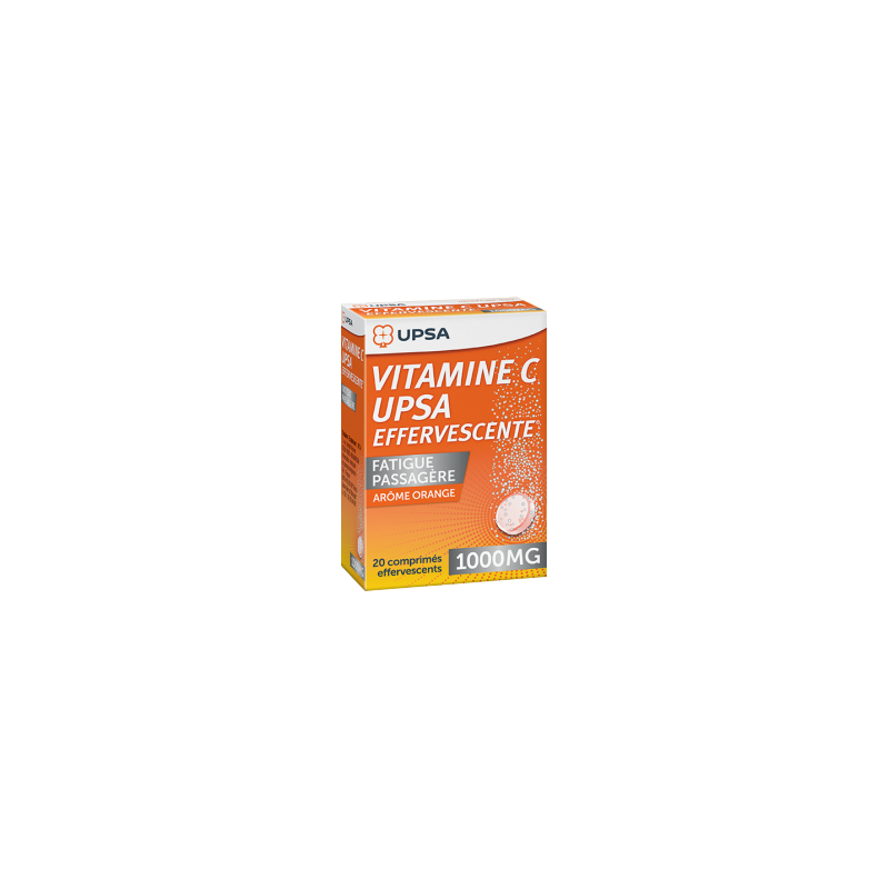Vitamin C UPSA 1000mg 20 effervescent tablets