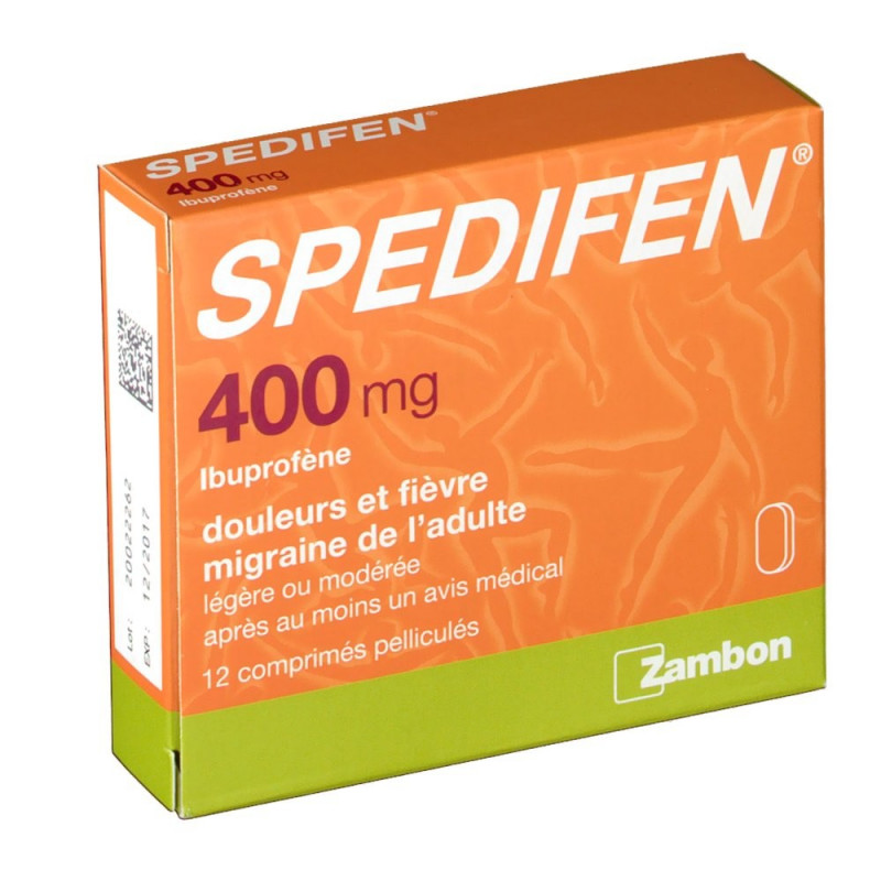 Spedifen 400mg 12 comprimés