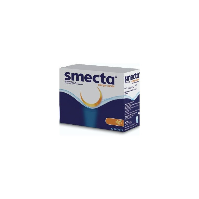 Smecta Boite De 30 Sachets Arome Orange Vanille Mon Pharmacien Conseil