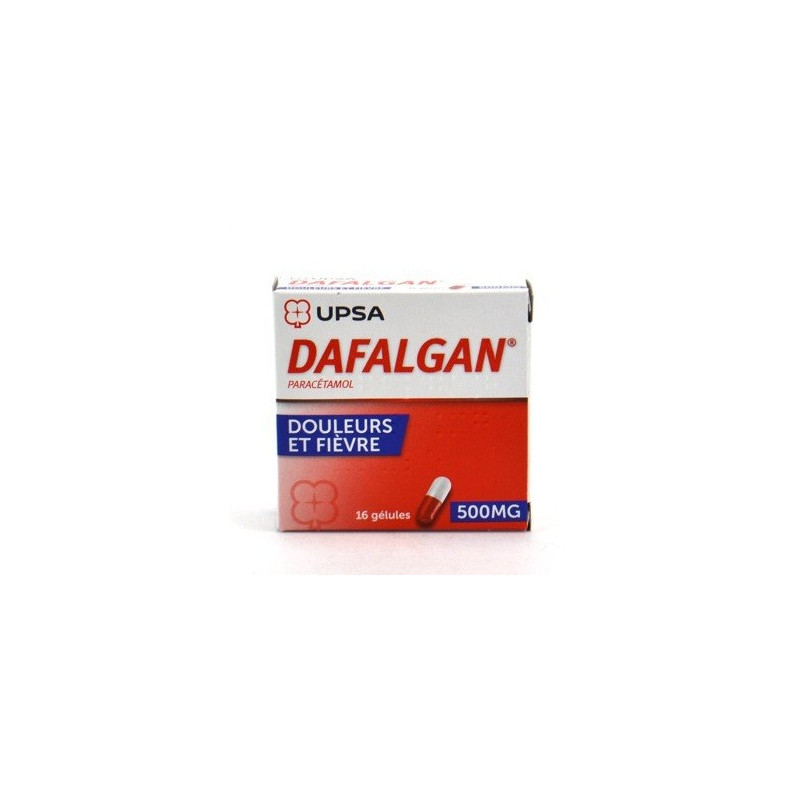 Dafalgan 500mg UPSA boîte 16gél