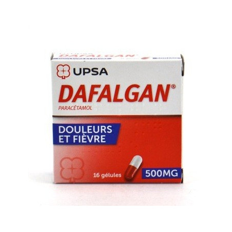 Dafalgan 500mg UPSA boîte 16gél