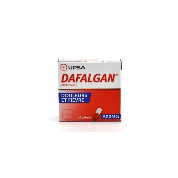 Dafalgan 500mg UPSA boîte 16gél