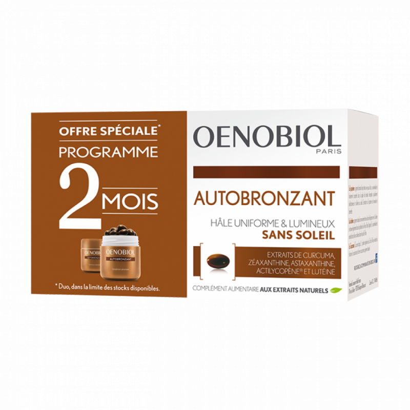 Oenobiol autobronzant 30 capsules Oenobiol autobronzant 30 capsules