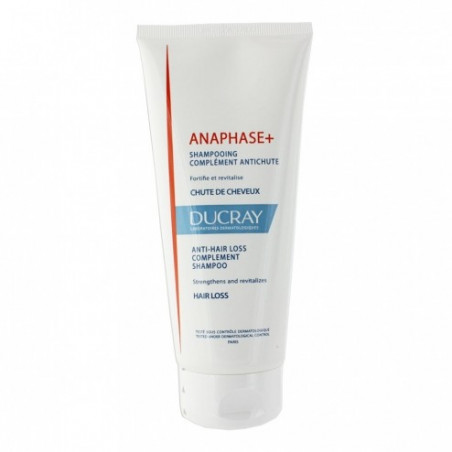 Ducray Anaphase Shampooing crème revitalisant. Tube de 200 ML