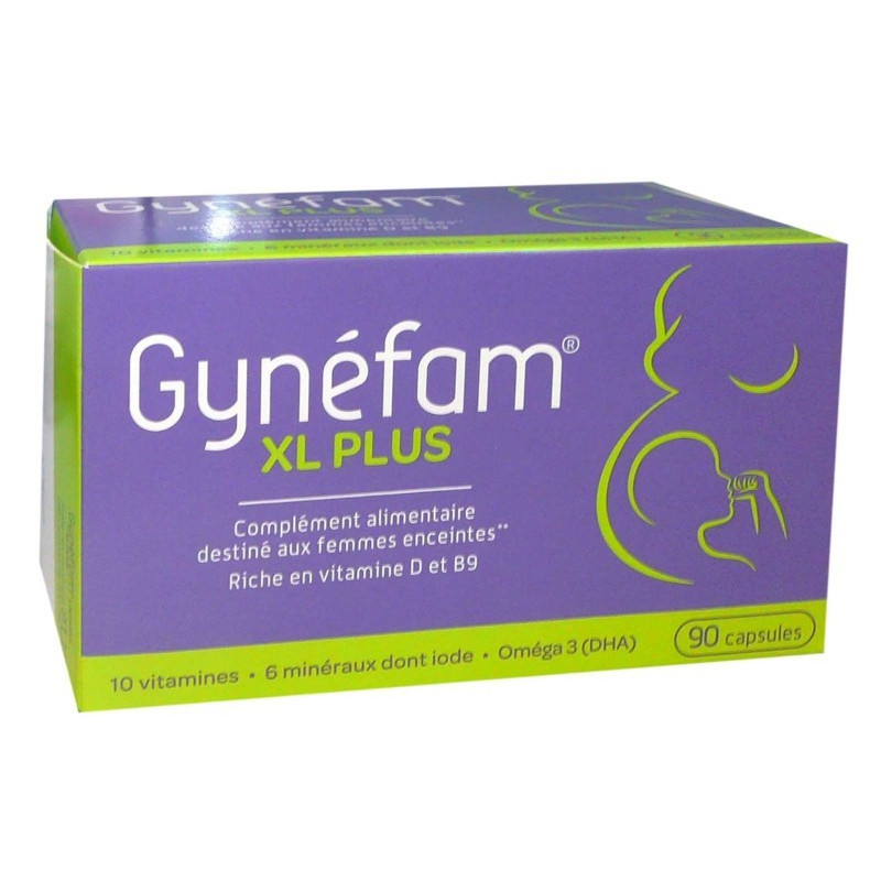 Gynéfam XL Grossesse et allaitement. Boîte 90 capsules Gynéfam XL Grossesse et allaitement. Boîte 90 capsules