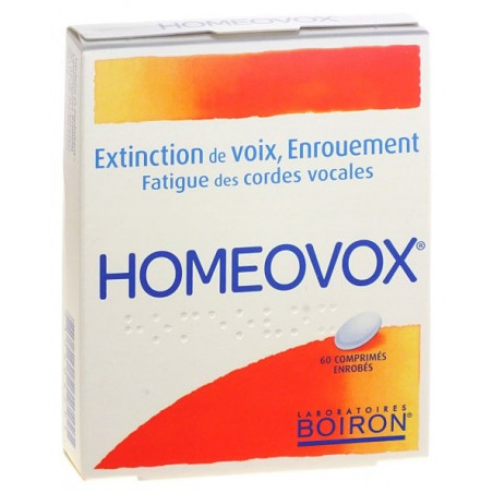Homeovox 60 tablets