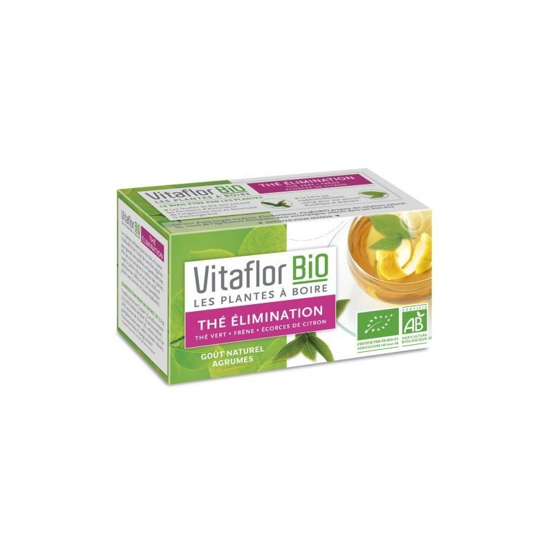 VITAFLOR ORGANIC HERBAL TEA RESPIRATORY COMFORT THYME 18 TEA BAGS