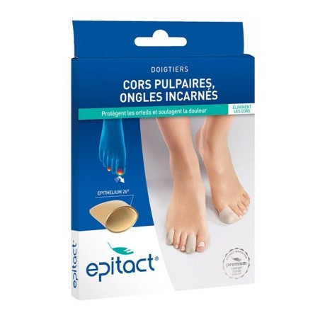 EPITACTDOIGTIERS CORS PULPAIRES ET ONGLES INCARNES X2 TAILLE S