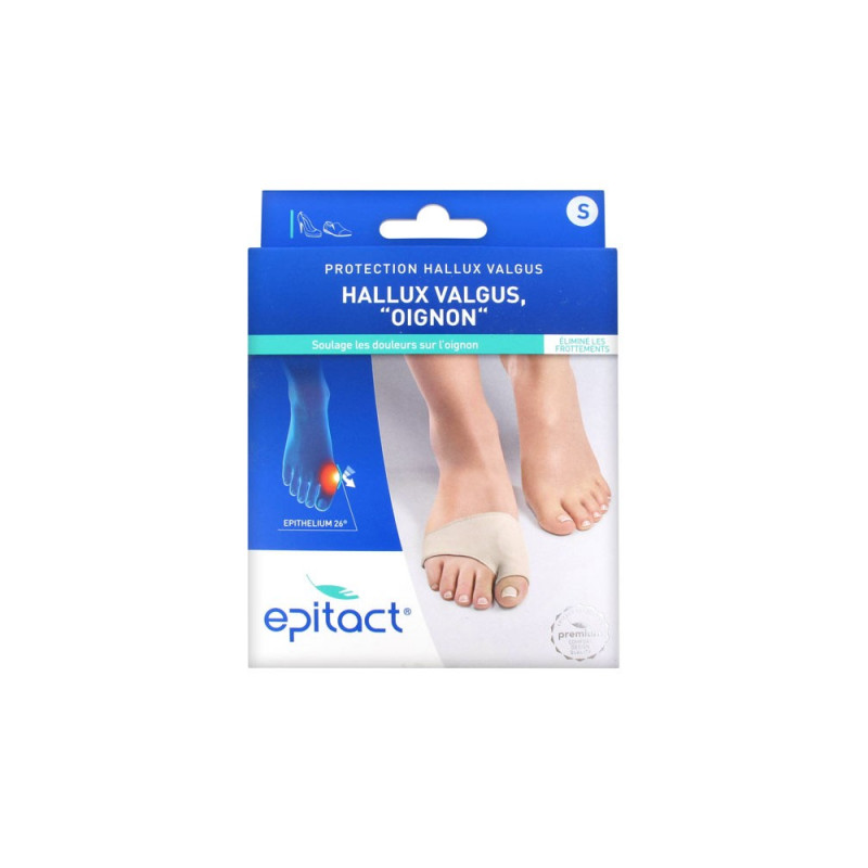 EPITACT PROTECTION HALLUX VALGUS ET OIGNON X1 TAILLE S