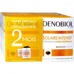 Oenobiol Intensive Sun Care for Normal Skin. 2 boxes of 30 capsules