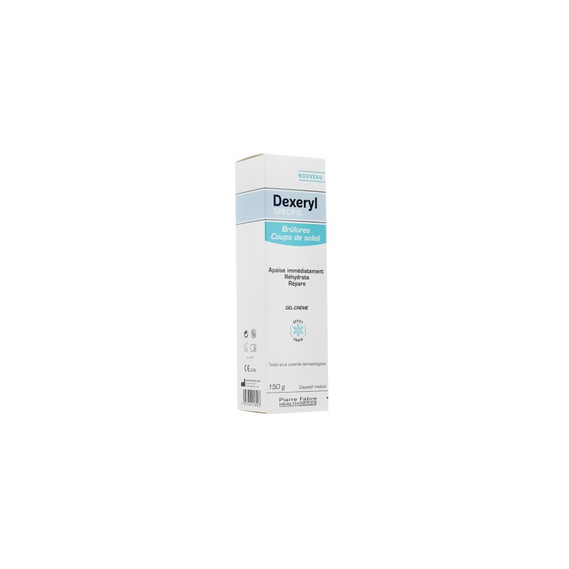 DEXERYL SPECIFIC BRULURES, COUPS DE SOLEIL GEL CREME 50G DEXERYL SPECIFIC BRULURES, COUPS DE SOLEIL GEL CREME 50G